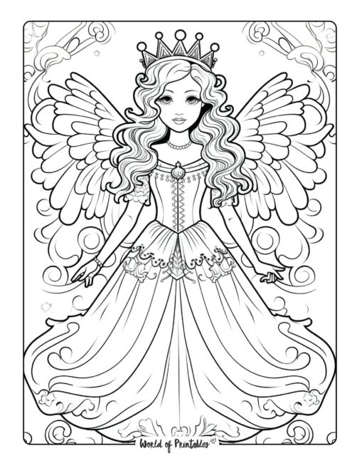 Angel Coloring Page 57