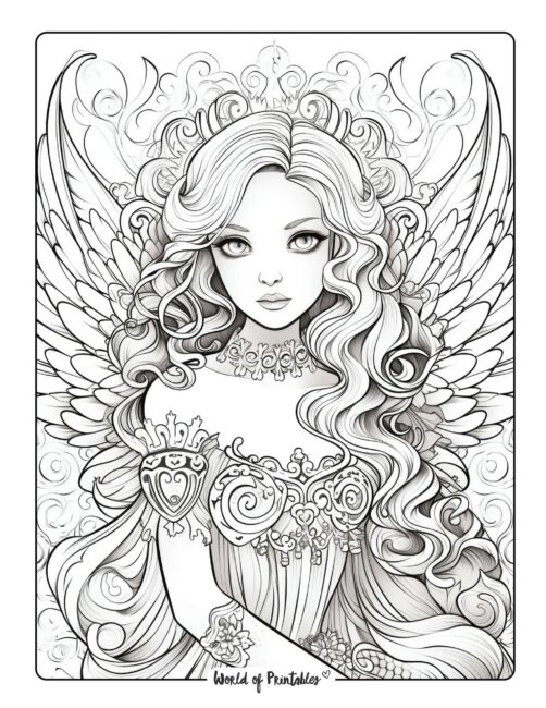 Angel Coloring Page 59