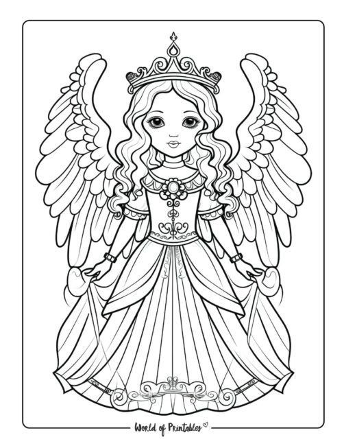 Angel Coloring Page 60