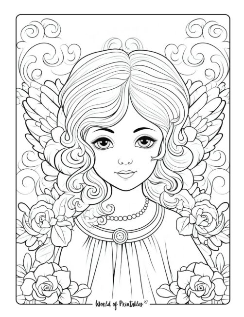 Angel Coloring Page 63