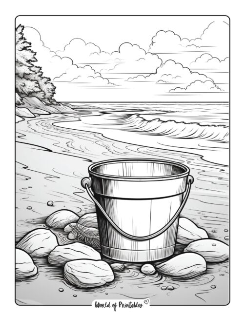 Beach Coloring Page 101