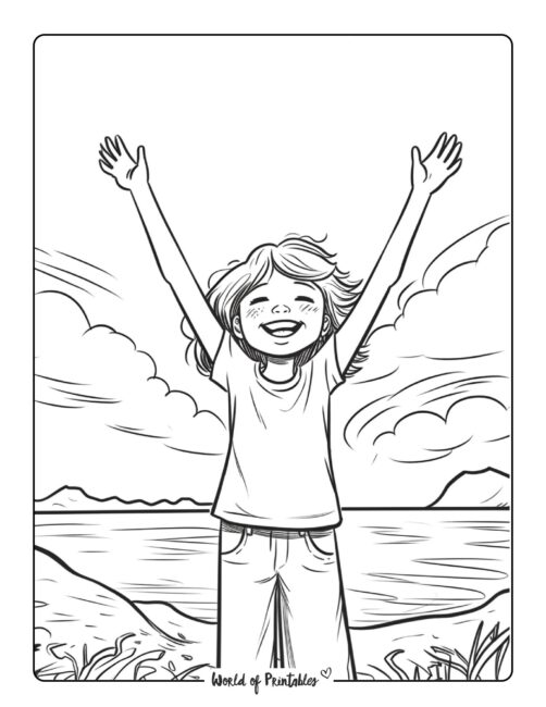 Beach Coloring Page 85