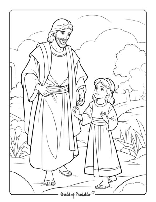 Bible Coloring Page 21