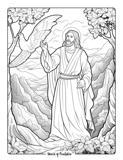 Bible Coloring Page 25