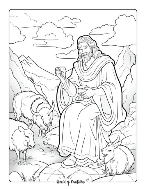 Bible Coloring Page 32
