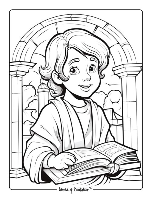 Bible Coloring Page 40