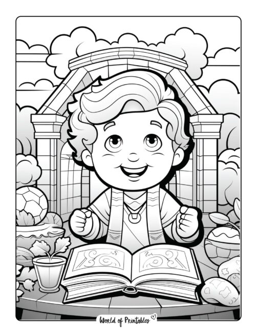 Bible Coloring Page 41