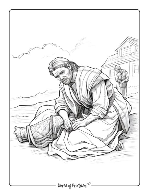 Bible Coloring Page 58