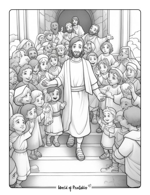 Bible Coloring Page 76