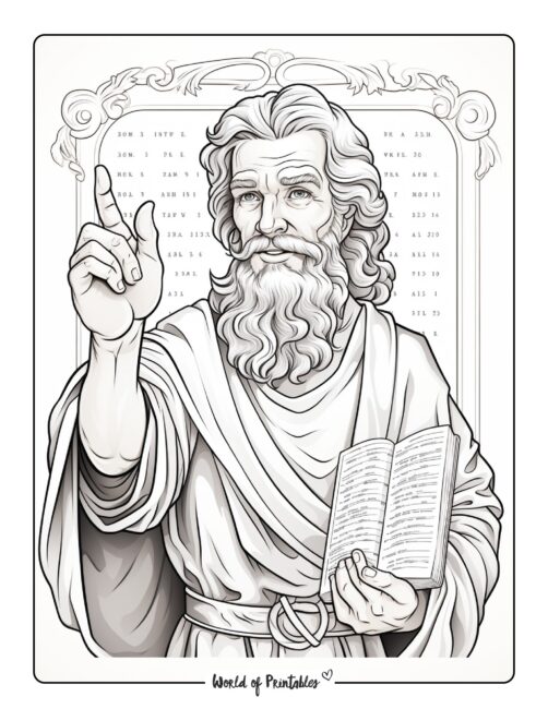 Bible Coloring Page 8