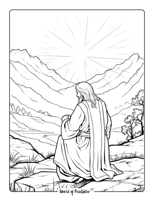 Bible Coloring Page 85
