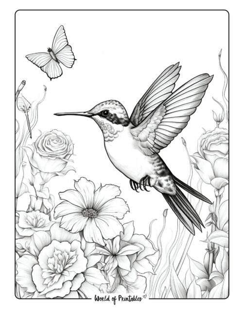 Bird Coloring Page 120