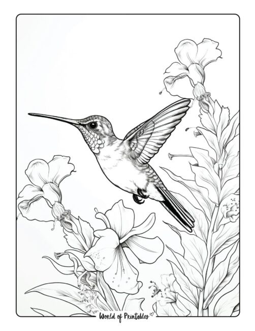 Bird Coloring Page 122