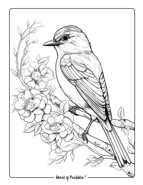 Bird Coloring Page 20
