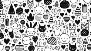 90+ Black and White Backgrounds - World of Printables