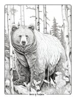 Bear Coloring Pages For Kids & Adults - World of Printables