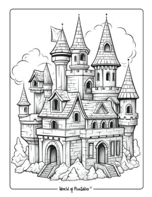 Fantasy Coloring Pages - World of Printables