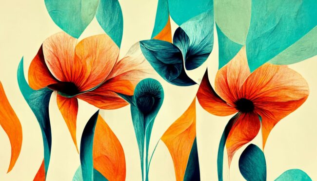 Flowers Abstract Wallpaper
