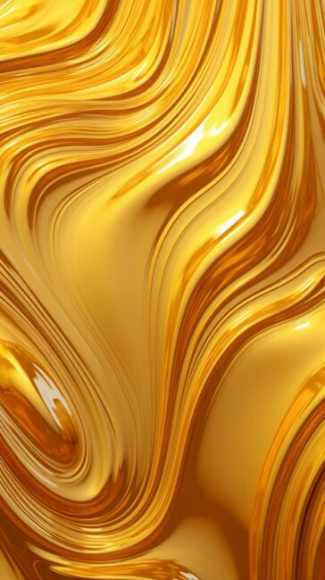 Flowing Golden Background