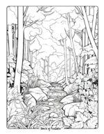 Forest Coloring Pages - World of Printables