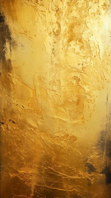 Gold Leaf Golden Background