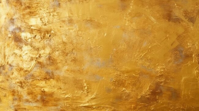 Gold Leaf Texture Golden Background