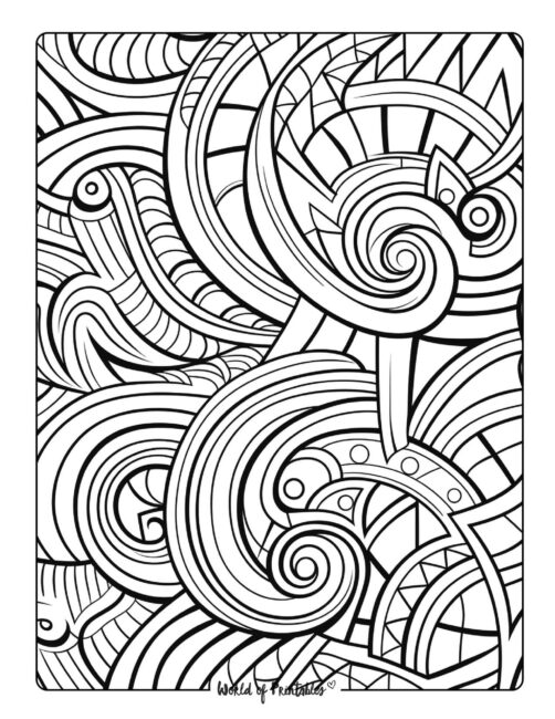 Hippie Coloring Page 23