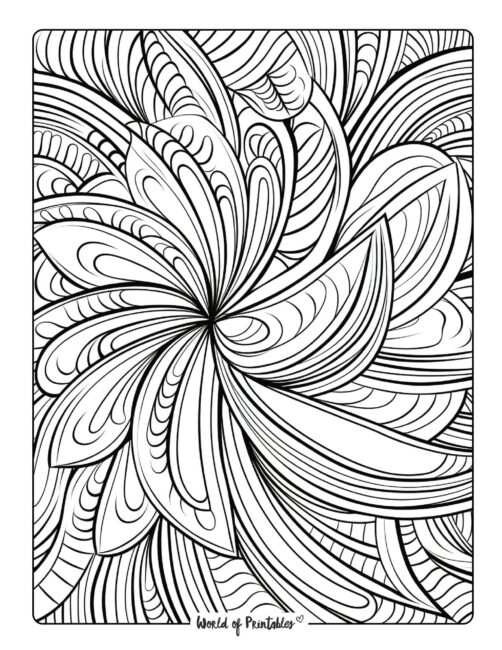 Hippie Coloring Page 27