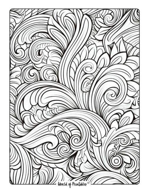 Hippie Coloring Page 28