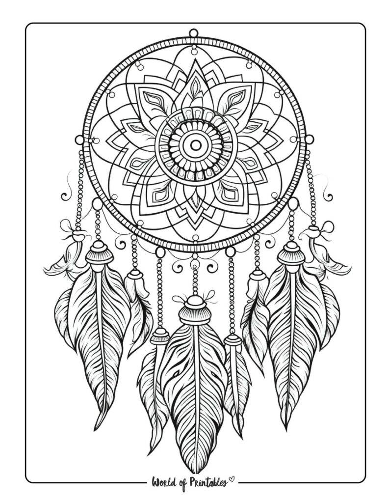 Hippie Coloring Pages - World of Printables