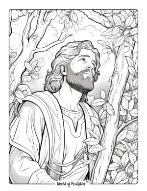 Bible Coloring Pages For Kids & Adults - World of Printables
