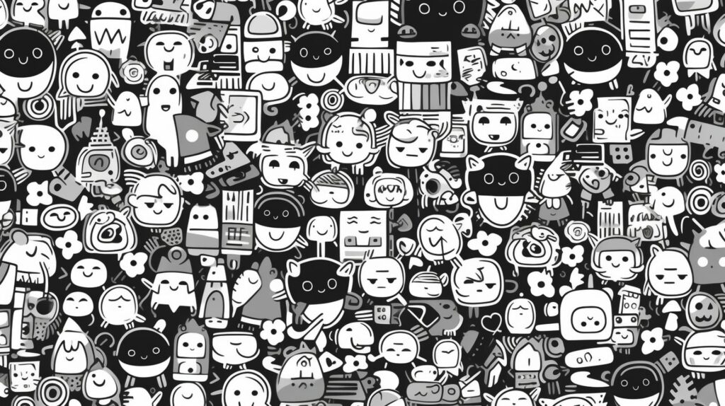90+ Black and White Backgrounds - World of Printables