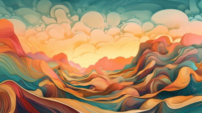 Landscape Abstract Wallpaper