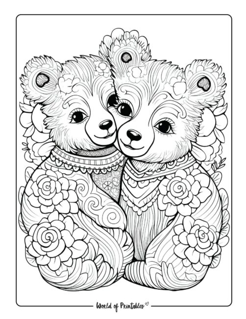 Love Coloring Page 16