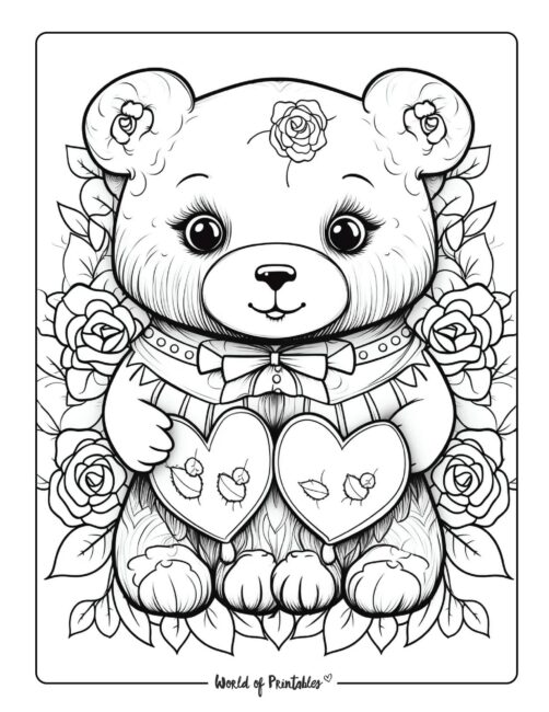 Love Coloring Page 17