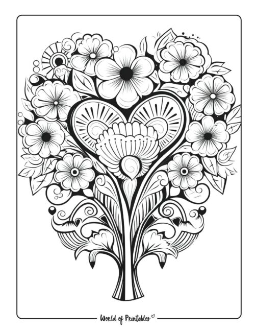 Love Coloring Page 40