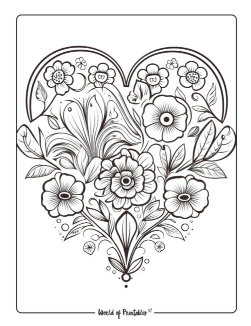 Love Coloring Page 46