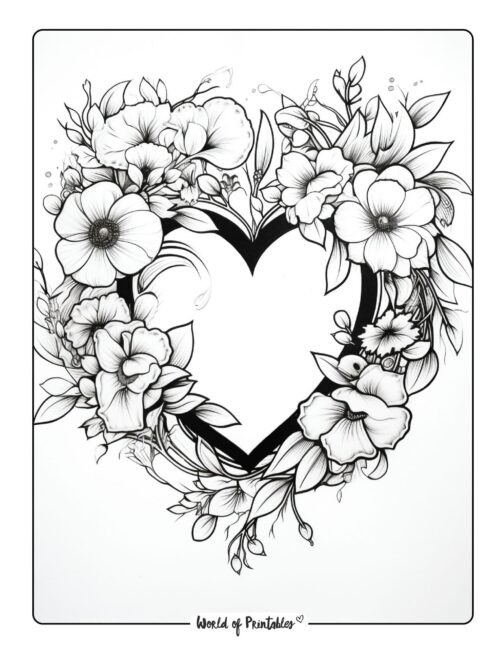 Love Coloring Page 52