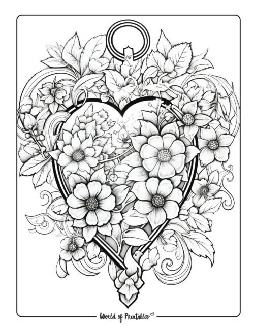 Love Coloring Page 55