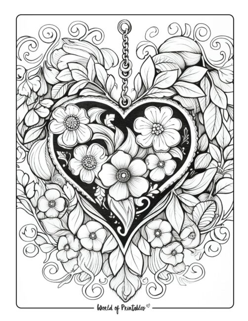 Love Coloring Page 56