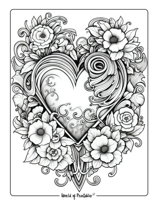 Love Coloring Page 57