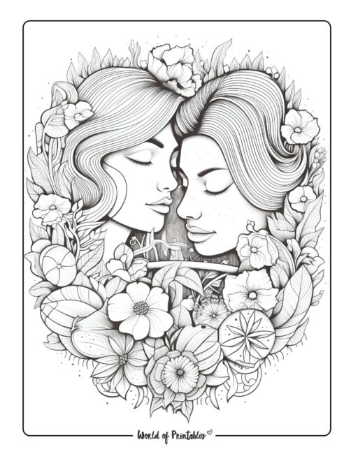 Love Coloring Page 60