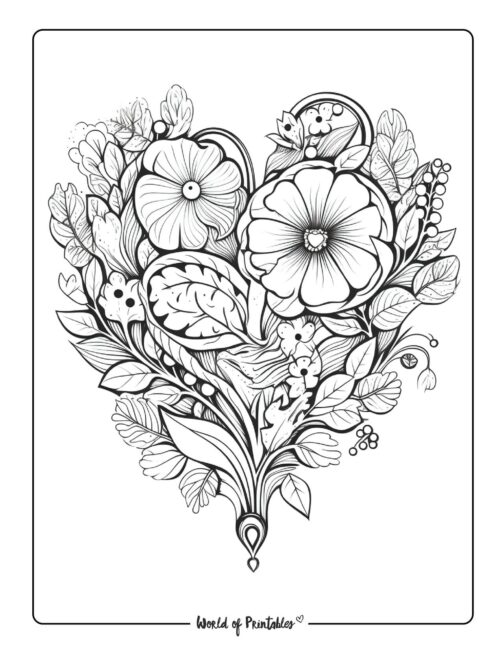 Love Coloring Page 61