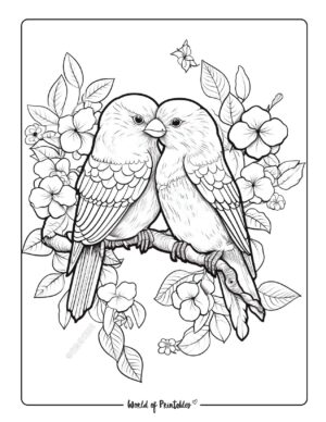 Love Coloring Pages - World of Printables