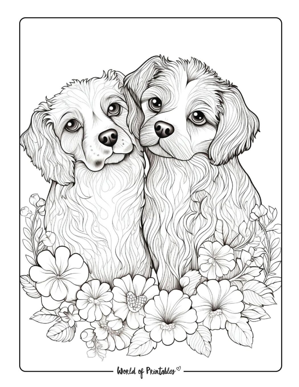 In Love Coloring Pages