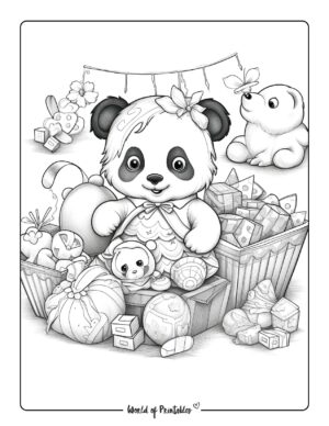 Panda Coloring Pages For Kids & Adults - World of Printables