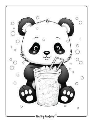 Panda Coloring Pages For Kids & Adults - World of Printables