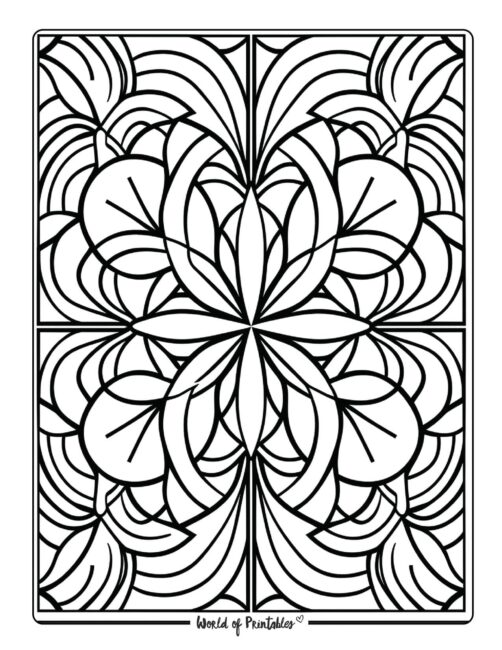 Pattern Coloring Page 20