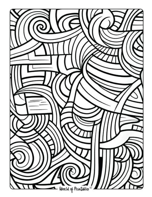 Pattern Coloring Page 3