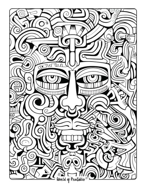 Pattern Coloring Page 32
